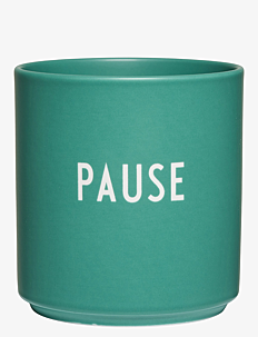 Design Letters Favourite cups - Danish words - Borddekning - ANTIQUE GREEN / green