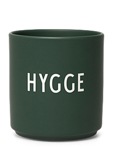 Design Letters Favourite cups - Danish words - Borddekning - DGHYGGE / green