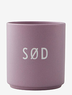 Design Letters Favourite cups - Danish words - Borddekning - LAVENSOD / purple