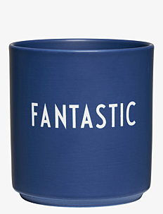 Design Letters Favourite cups - Danish words - Borddekning - MIDNIGHT BLUE / blue