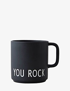 Design Letters VIP Favourite cup with handle - Borddekning - BKYOUROCK / black