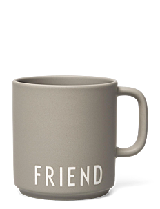 Design Letters VIP Favourite cup with handle - Borddekning - CLGRFRIEND / grey