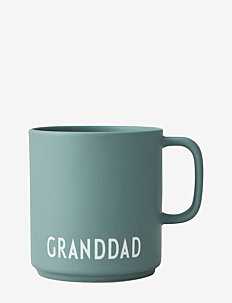 Design Letters VIP Favourite cup with handle - Design Letters - DUSTY GREEN / green