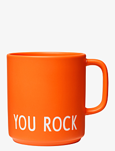 Design Letters VIP Favourite cup with handle - Borddekning - ORANGE 1905C / orange