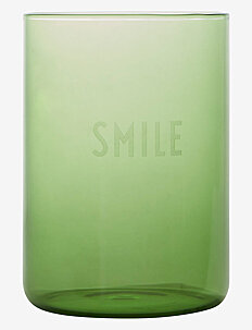 Design Letters Favourite drinking glass - Design Letters - GREENSMILE / green