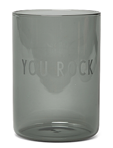 Design Letters Favourite drinking glass - Borddekning - SBLYOUROCK / grey