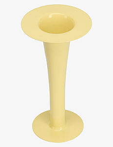 Design Letters Trumpet. 2-in-1 Vase & candle holder - Design Letters - YELLOW / yellow