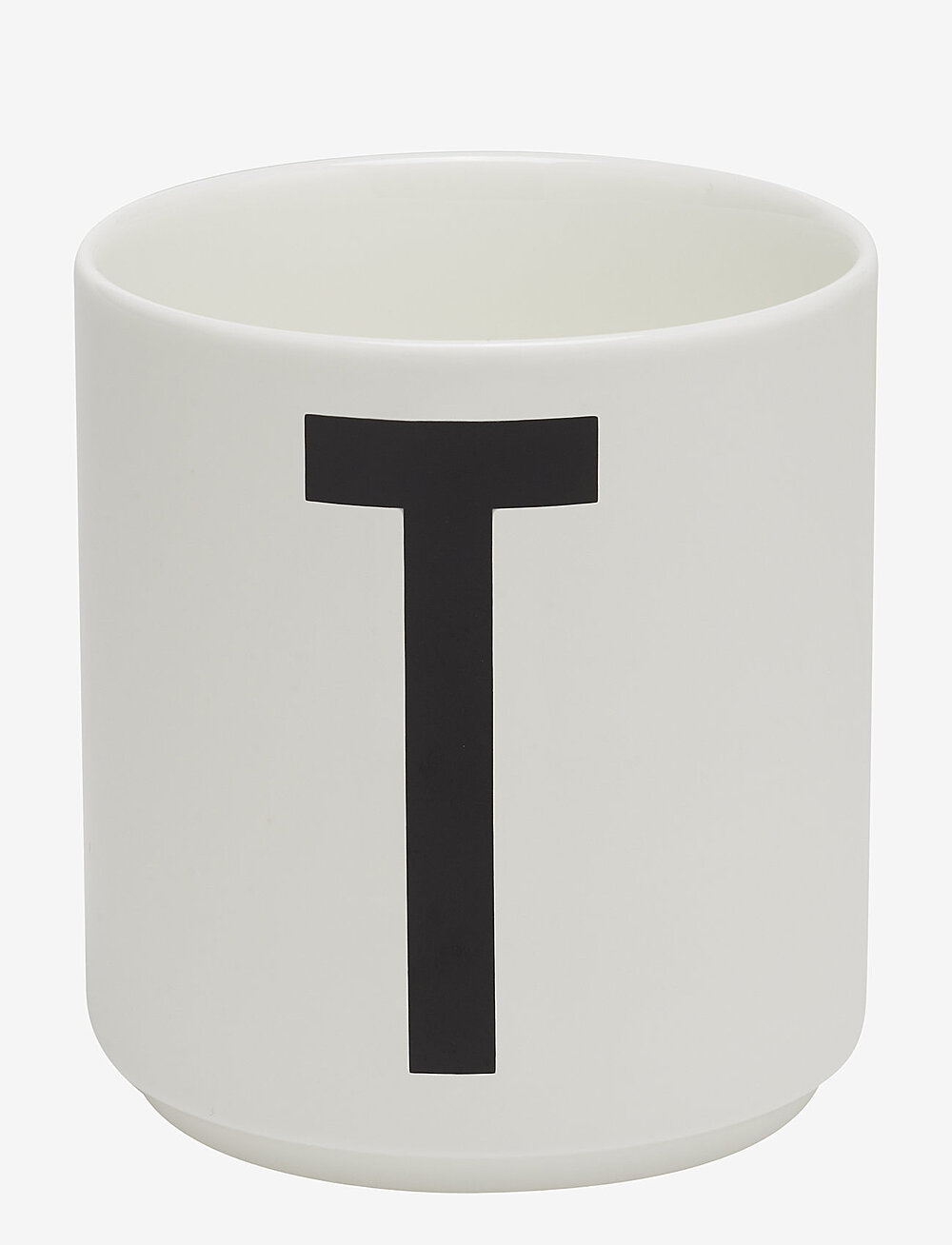 Design Letters - Porcelain cup a-z, æ, ø - kaffekopper - white - 0