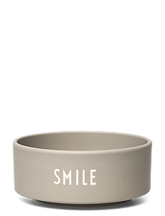 Design Letters Snack bowl - Design Letters - CLGRSMILE / grey