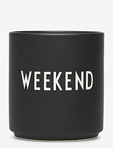 Design Letters Favourite cups - Borddekning - WEEKEND / black