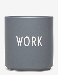 Design Letters Favourite cups - Borddekning - WORK / grey