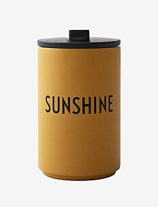 Design Letters Thermo/Insulated Cup - Design Letters - MUSUNSHINE / yellow