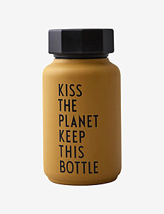 Design Letters Thermo/Insulated bottle small Special Etd. - Design Letters - MUKISSTHEP / yellow