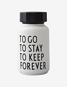 Design Letters Thermo/Insulated bottle small Special Etd. - Design Letters - WHTOTOTOFO / white