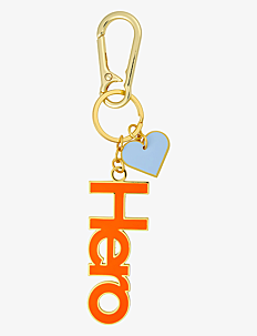 Design Letters Key ring & Bag tag - Reiseeffekter - ORANGE / orange