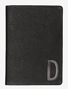 Design Letters SUIT UP - Personal Notebook - Design Letters - BLACK / black