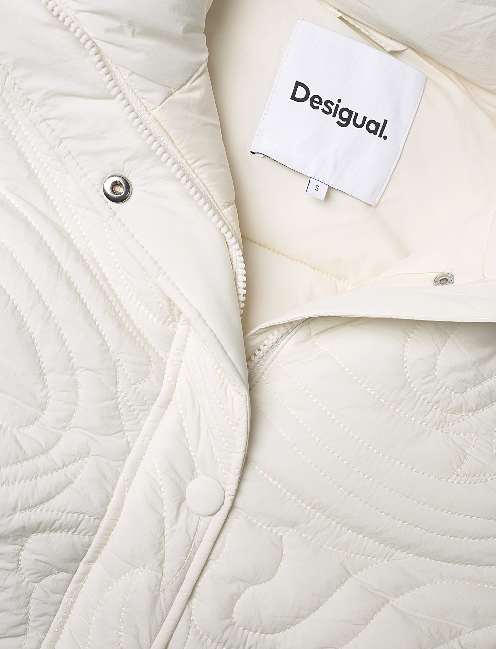 Desigual - PADDED AARHUS - parkas - cream - 2