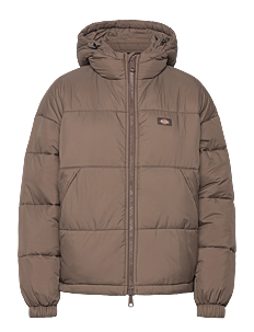 Dickies ALATNA OVERSIZED PUFFER - Vinterjakker - MUSHROOM / brown