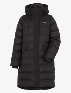 Didriksons FAY WNS PARKA - Kåper - BLACK / black