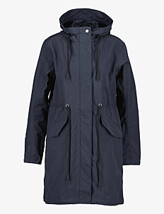 Didriksons HELEN WNS PARKA 3 - Kolleksjoner - DARK NIGHT BLUE / blue