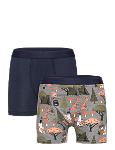 MUMIN SVAMPAR BOXERSHORTS 2ST - Underbukser - GREEN / navy