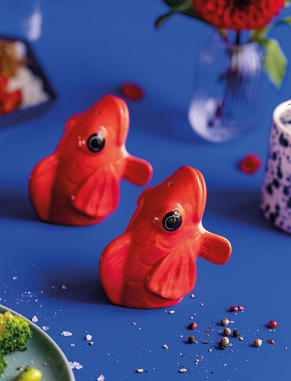 Donkey - Salt- and pepper shakers - Fishes for Dishes - salt- og pepperkverner - red - 4