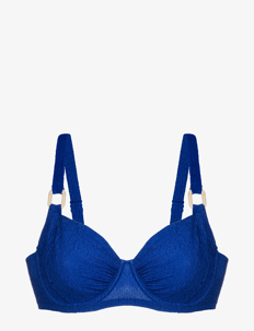 Dorina MADRAS BIKINI TOP - Bikinier - BLUE / blue