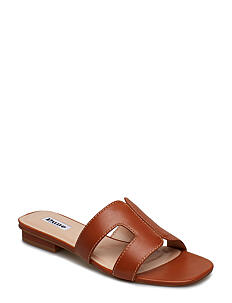 Dune London LOUPE - Flate sandaler - TAN-LEATHER / brown