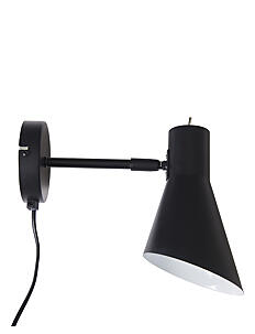 Dyberg Larsen Denver vegglampe - Lamper - BLACK / black