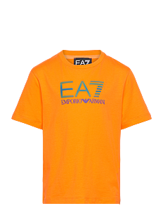 EA7 T-SHIRT - EA7 - 1666-ORANGE TIGER / orange