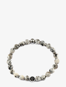 edd. Beads Bracelet 8mm - Smykker - STONE / grey