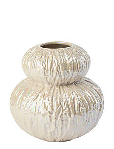 eden outcast Fusing Vase Double - Vaser - CREAM / cream