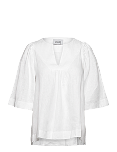 ella&il Ellie linen top - Kolleksjoner - WHITE / white