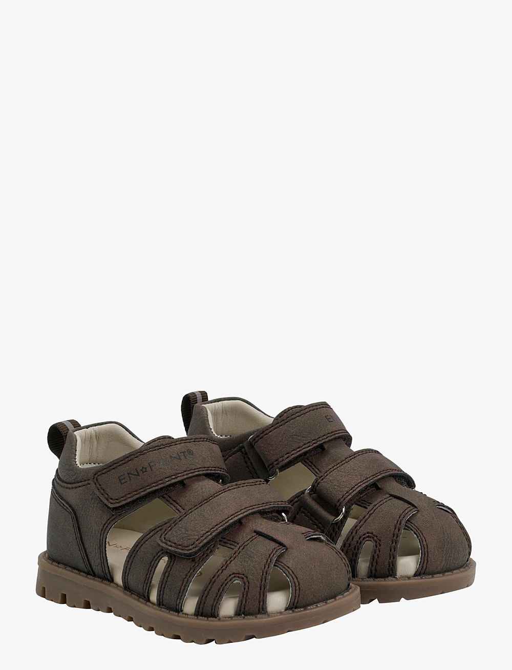 En Fant - Sandal Velcro - sandaler - chocolate brown - 0