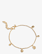 Refined Charms Bracelet - 925S/GP/M