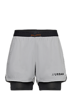 Endurance Jamy M 2-in-1 Shorts - Løpeshorts - GREY / grey