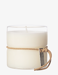 ERNST Scented candle - Hjemmekos - FRESHLY WASHED / white