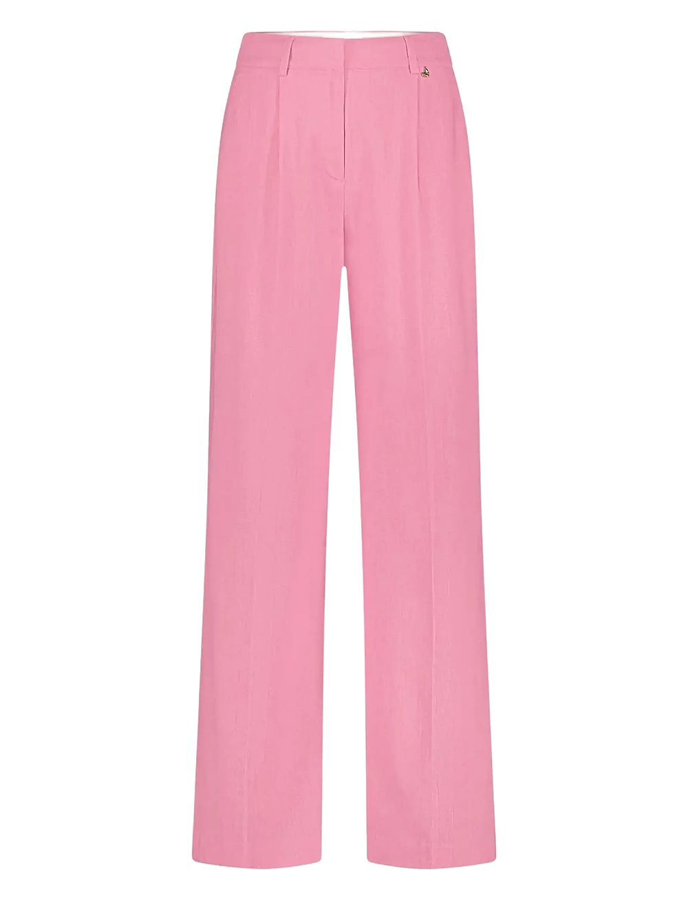 Fabienne Chapot - Nura Pleated Trousers - dressbukser - pink glow - 1