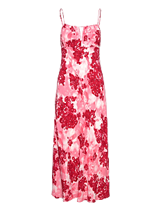 Faithfull The Brand SAN PAOLO MIDI DRESS - Faithfull The Brand - ROSELLA FLORAL / red