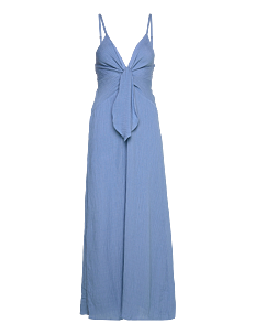 Faithfull The Brand VERONA MIDI DRESS - Faithfull The Brand - CHAMBRAY BLUE / blue