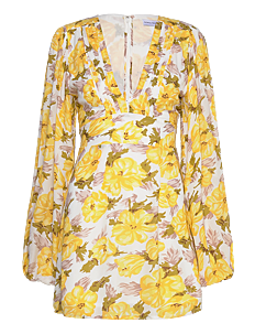 Faithfull The Brand BLYTHE MINI DRESS - Faithfull The Brand - ISADORA FLORAL / yellow