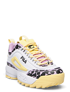 FILA DISRUPTOR F kids - Sneakers - WHITE-PALE BANANA / multi