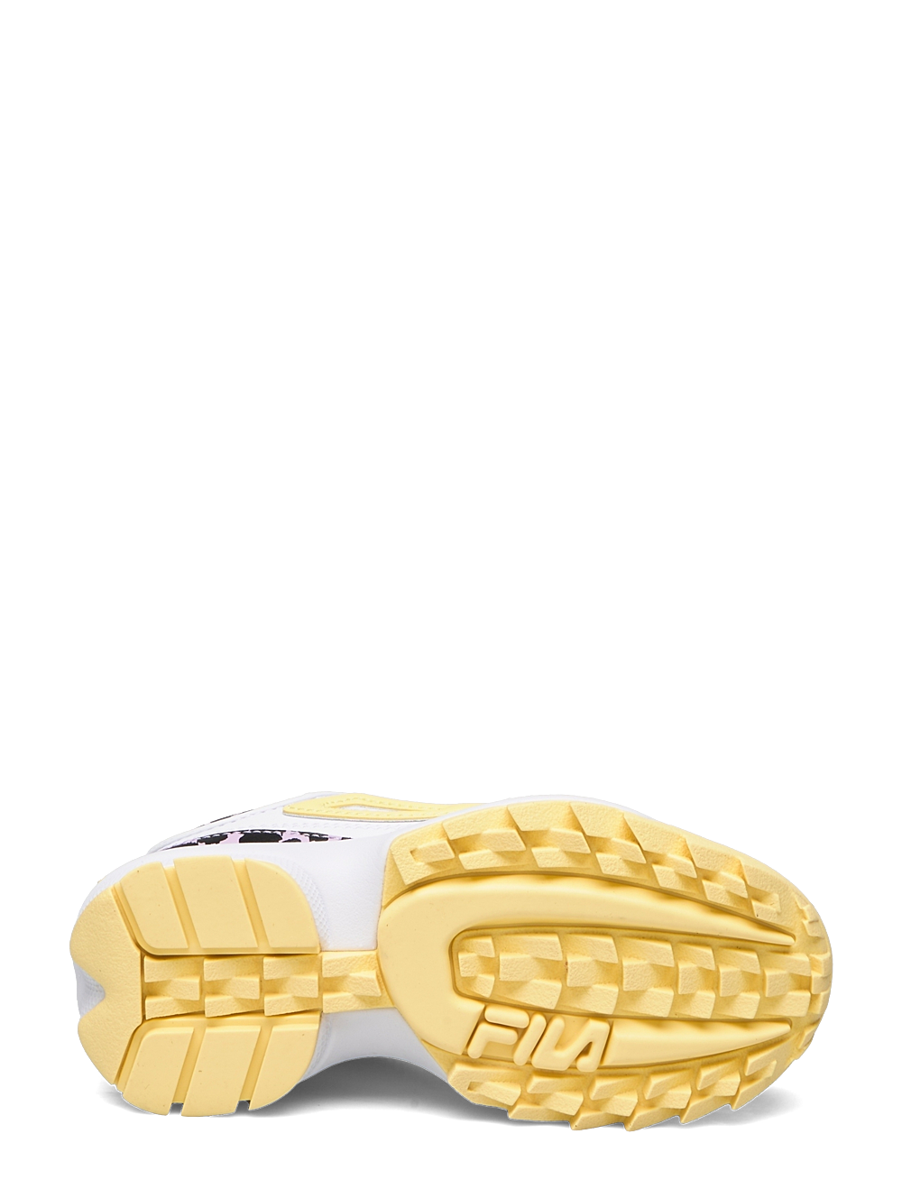 FILA - DISRUPTOR F kids - lav ankel - white-pale banana - 4