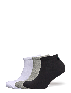 FILA Socks FILA 3pk Invisible Plain Socks - Klær - CLASSIC / black