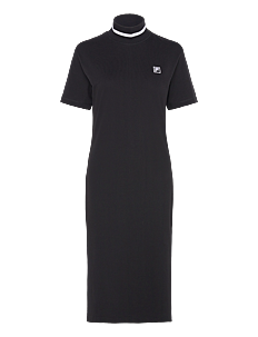 FILA BIALOWIEZA tee dress - Klær - BLACK / black