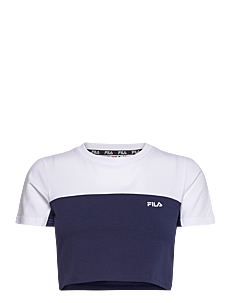 FILA BARDOLINO tee - Klær - MEDIEVAL BLUE-BRIGHT WHITE / navy