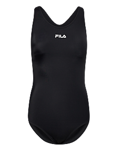 FILA SAKI racer back swimsuit - Klær - BLACK / black