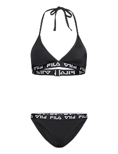 FILA SPLIT triangle bikini - Klær - BLACK / black