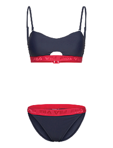 FILA SANMING bandeau bikini - Klær - BLACK IRIS / black