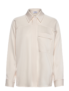 Filippa K Shiny Pocket Blouse - Kolleksjoner - CREAM / cream